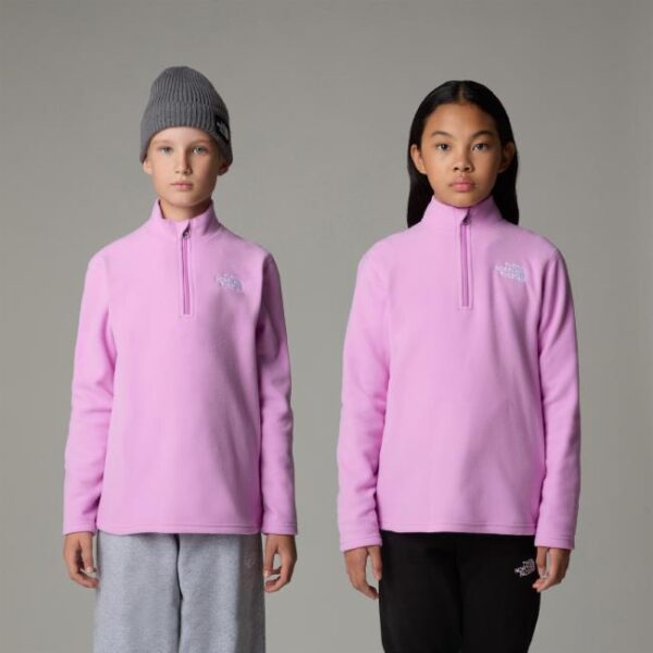 the north face TEEN GLACIER 1/4 ZIP PULLOVER Dragonfrui - Imagem 3