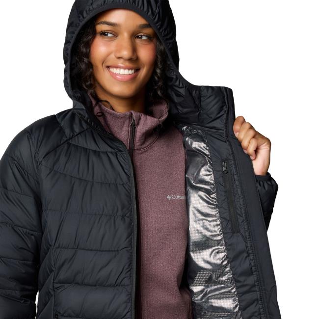 columbia POWDER LITE II MID JKT BLACK - Imagem 6