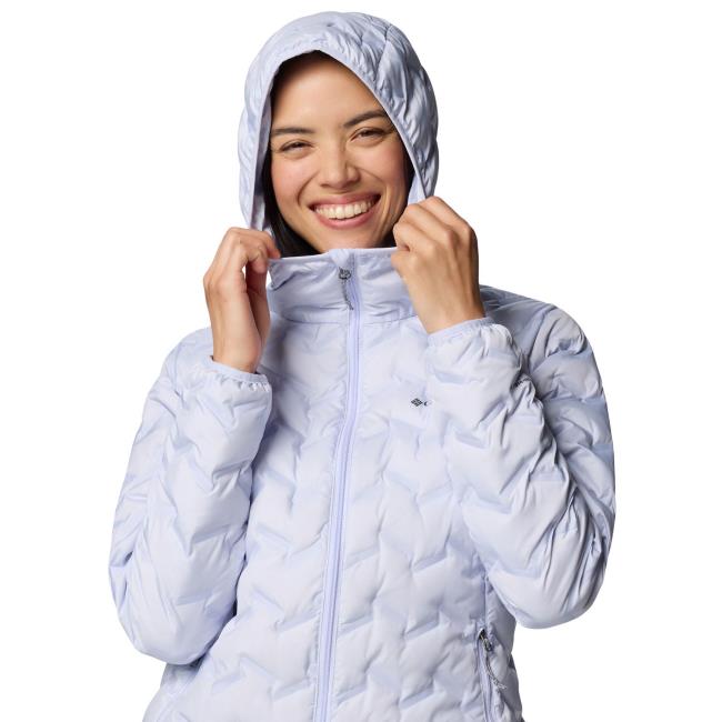 columbia DELTA RIDGE II DOWN HOODED JKT Snowdrift - Imagem 4