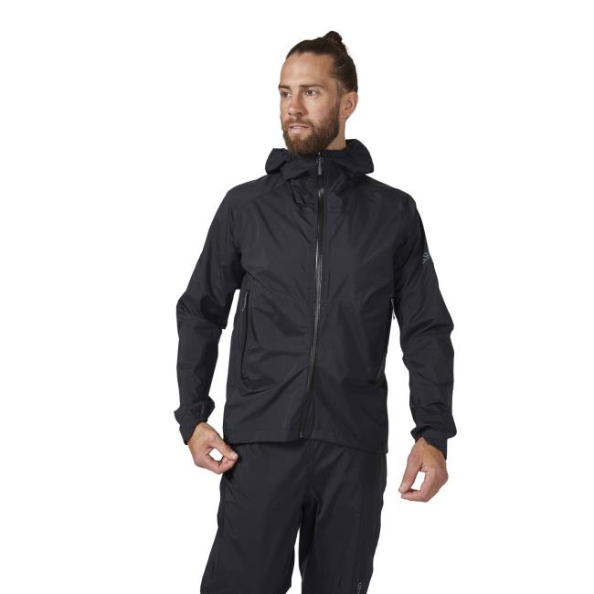 rab CINDER DOWNPOUR JKT BLK - Imagem 3