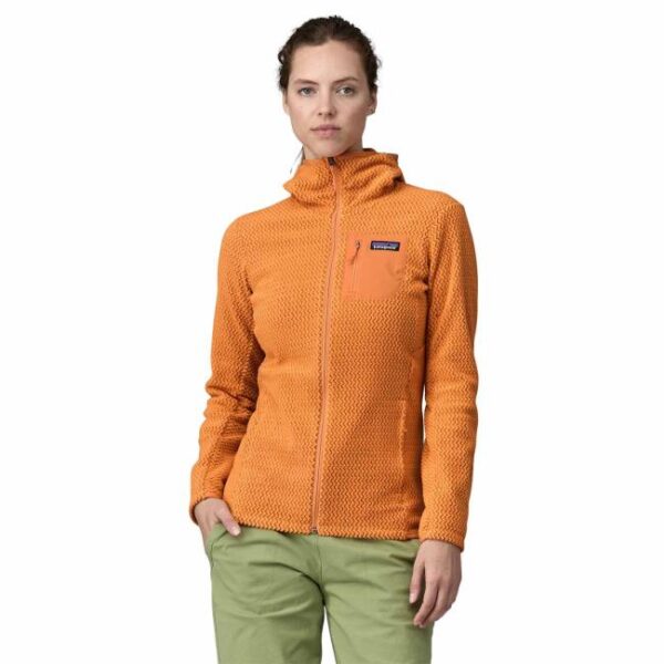 patagonia WS R1 AIR FULL-ZIP HOODY Vivid Apricot - Imagem 2