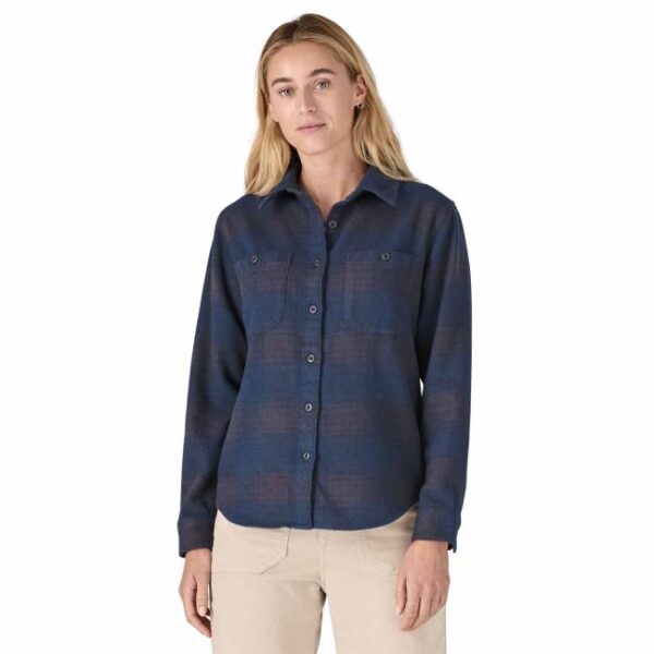 patagonia WS FJORD FLANNEL SHIRT Cascade: Tidepool - Image 2