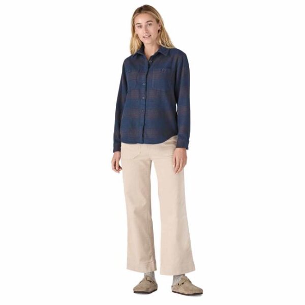 patagonia WS FJORD FLANNEL SHIRT Cascade: Tidepool - Image 4