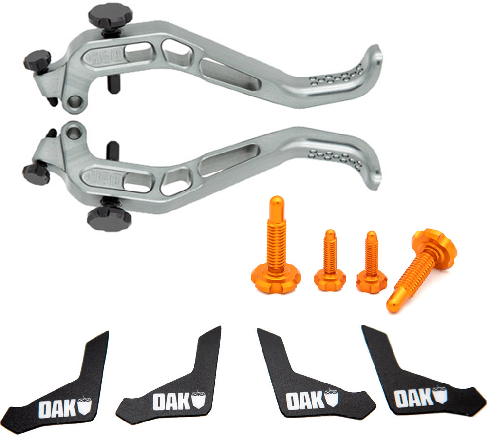 OAK Components Root-Lever Pro orange/lunar Bundle for Magura MT